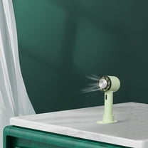 Needhep 90° Oscillating Fans for Indoors,Fan for Desk, Small Table Fans For Bedroom, Powerful Fans That Blow Cold Air, Travel Portable Fan (Green)