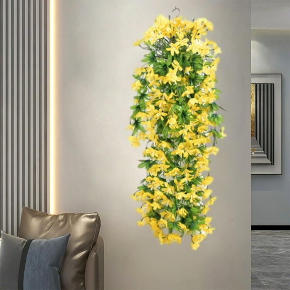 Needhep Artificial Flower Congrats Grad Graduation BoxUv Resistant Flowers for Outside, Independence Day Artificial Flowers, Flocked Artificial Flowers, Anniversary Wedding ()