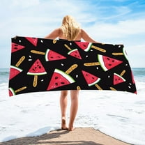 Needhep Beach Towels Oversized,Oversized Beach Towel, Muslin Towels for Adults, Bluey Beach Towel, Summer Gifts (C)