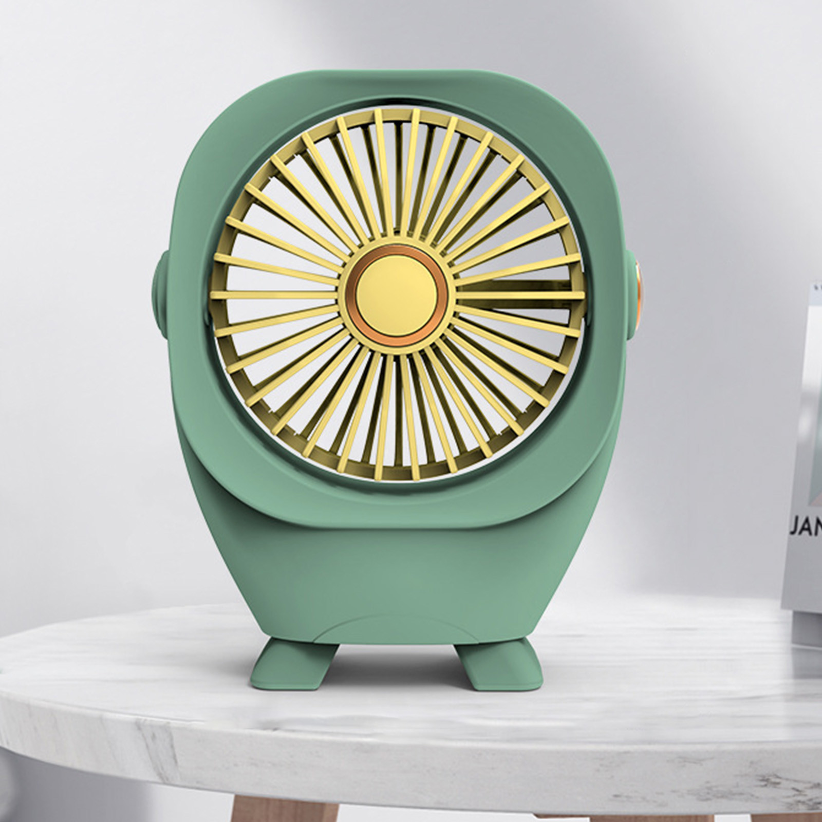 Needhep Desk Fan With Remote,Desk Fans for Office, Small Electric Fan