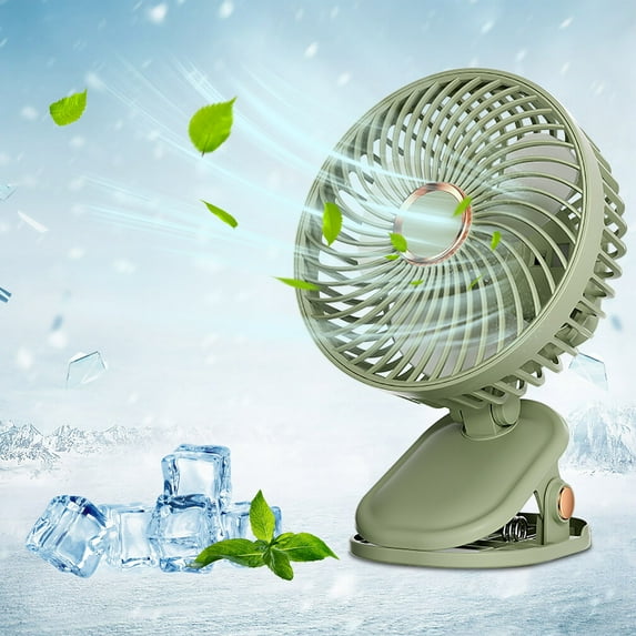 Needhep Desk Tower Fan,Portable Fans That Blow Cold Air, Fans For Living Room, Small Oscillating Fan, Oscillating Fan With Remote (Green)