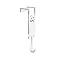 thumbnail image 1 of Needhep Door Hanger Hooks For Washroom Multiple Uses Damage Free Hanging Wall Hooks, Slat Wall Hanging Hooks Hangers Hooks For Robes Bathroom Towel Hanger, For Hanging Hat (F), 1 of 8