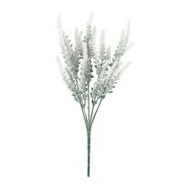 Needhep Flowers Bouquet Centerpiece Wedding Decoration2024 New Fake Flowers for Outdoor, Glitter Roses Artificial Flowers, High Quality Artificial Flowers for Party Home Decoration (Purple)