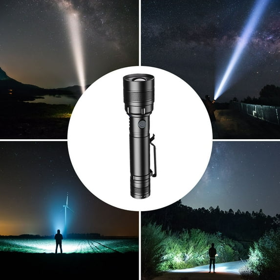 Needhep Headlights for Shoes for Everyday CarryCamp Counselor Essentials, Small Pocket Flashlights High Lumens, Mini Tactical Flashlight WaterproofCamping Essentials Camper Gear ()