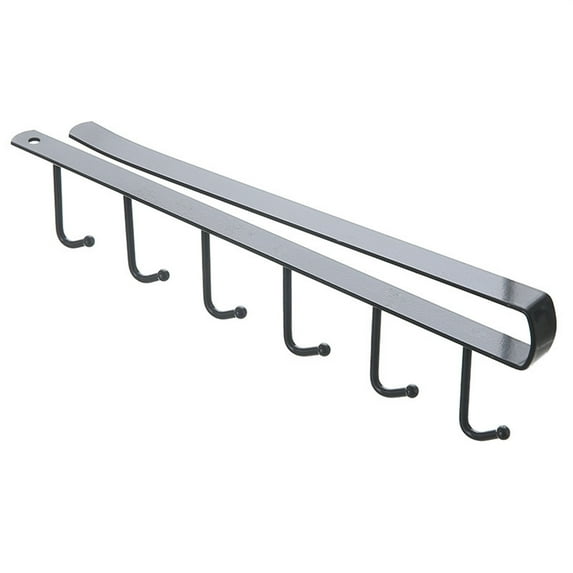 Needhep Holder For Hanging Heavy Duty Large Wall Hooks With Adhesive Strips, Heavy Duty Pegboard Gridwall Display Hook Wall Mounted Coat Rack Heavy Duty Hooks, For Living Room, Kitchen (Black)