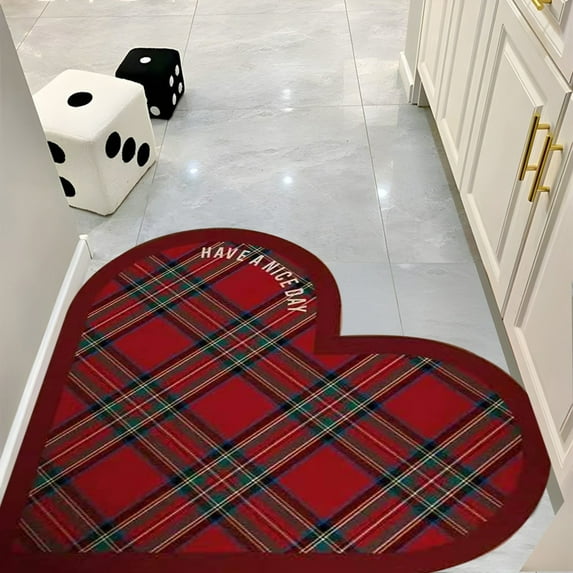 Needhep Low-Profile Inside Entry Doormat For EntrywayLow Profile Door Mat Indoor, Outside Door Mats, Outdoor Camping Mat, Absorbs Water and Moisture (Dark Blue)