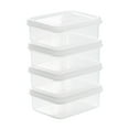 thumbnail image 1 of Needhep Multi-Purpose Stackable Plastic Storage Bins With Lids Plastic Under Bed Storage Containers, Underbed Storage Containers, Deep Storage Bins, With Flip-Top Lid & Handles (C), 1 of 6