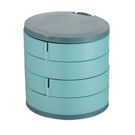 Needhep New Upgrade Folding Storage Box With Wheels Clear Plastic Storage Bins With Lids, Organizer Bins With Lids, Tall Plastic Storage Bins, Plastic Boxes for Storage (Pink)