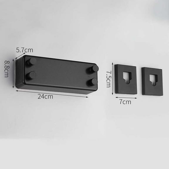 Needhep Non-Slip Shirt Clothes Hangers, Hangers Without Notches Velvet Hangers Hangers for Coats Women Swivel Hooks Skirt Hangers, for Skirt & Pant Organization (Black)