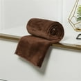 thumbnail image 1 of Needhep Office Conditioner Leisure Blanket 2024 New Plush Blanket,Plush Blankets,Lightweight Cotton Blanket, Blanket Perfect For Beach (Coffee), 1 of 4