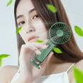 thumbnail image 1 of Needhep Oscillating Fan,Hand Fan, Best Fans For Cooling Large Rooms, House Fans Indoor, Kids Portable Fan (Green), 1 of 7