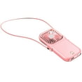 thumbnail image 1 of Needhep Oscillating Fan With 3 Speeds,Mini Electric Fan, Ultra Quiet Fan For Bedroom, Small Desktop Fan, Bed Side Fan (Pink), 1 of 11