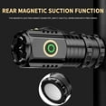 thumbnail image 1 of Needhep Portable Flashlights for EmergenciesRechargeable Flashlights, Magnetic Mini Keychain Flashlight, Portable Bike Flashlight Adjustable Brightness (Black), 1 of 9