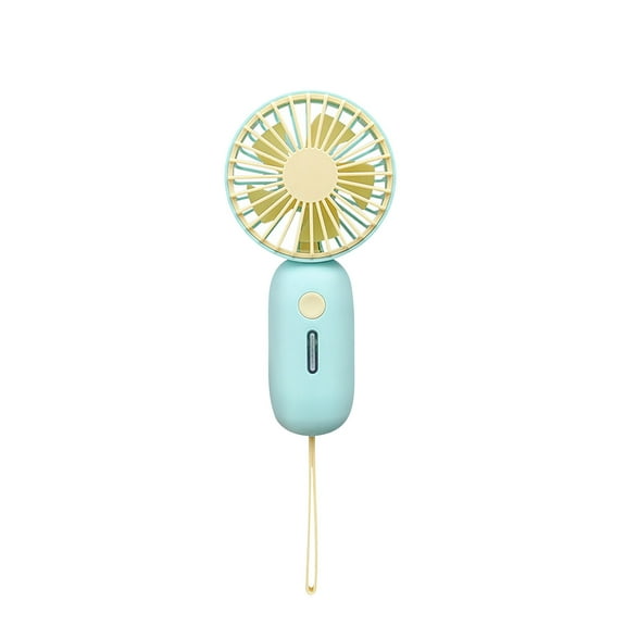 Needhep Portable Standing Bladeless Fan,Bladeless Fan Small, Office Desk Fans Small Quiet, Bedroom Cooling Fan, Outdoor Fan Portable (Mint Green)
