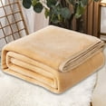 thumbnail image 1 of Needhep Reading Lunch Break Blanket Life Comfort Blanket,Ultra Soft Blanket,Summer Bed Blanket, Blanket For Mom Gifts (Khaki), 1 of 5
