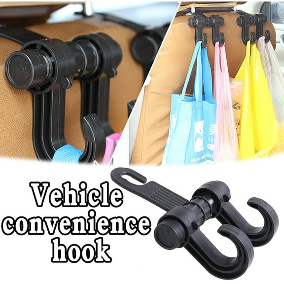 Needhep Self Adhesive Home Kitchen Wall Coat Hooks Multiple Uses Waterproof Bathroom Kitchen, Slatwall Hooks And Slatwall Accessories Double Prong Coat Hooks Wall Mounted, For Data Line (Multicolor)