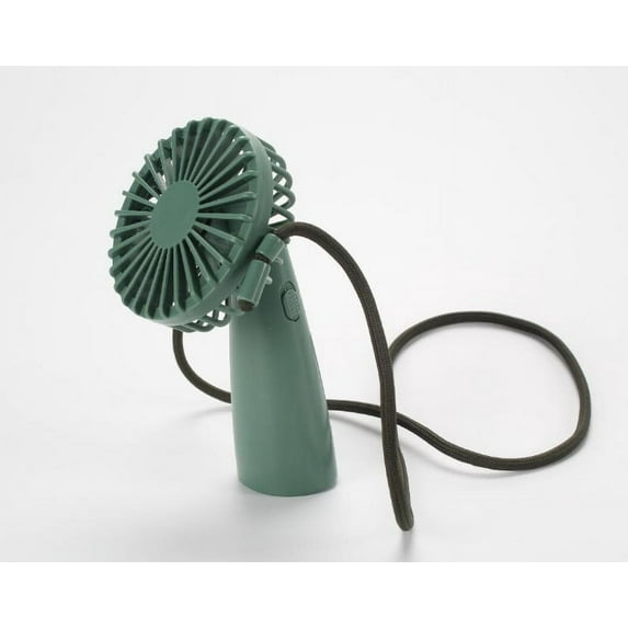 Needhep Small Portable Handheld Fan,Cordless Fans, Small Fan For Office, Silent Fan for Bedroom, Fan for Bedroom With Remote (Green)