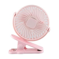 Needhep Smart Floor Fans for Bedroom Battery Operated Wearable Personal Fan,Nightstand Fan for Bedroom, Desk Fan Portable, Wearable Quiet Fan for Outdoor Indoor (Pink)