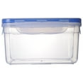 thumbnail image 1 of Needhep Stackable Plastic Storage Bin With Latching Lid Small Storage Containers With Lids, Storage Bin With Lids, Plastic Totes for Storage, Hat Boxes for Women Storage (as show), 1 of 3
