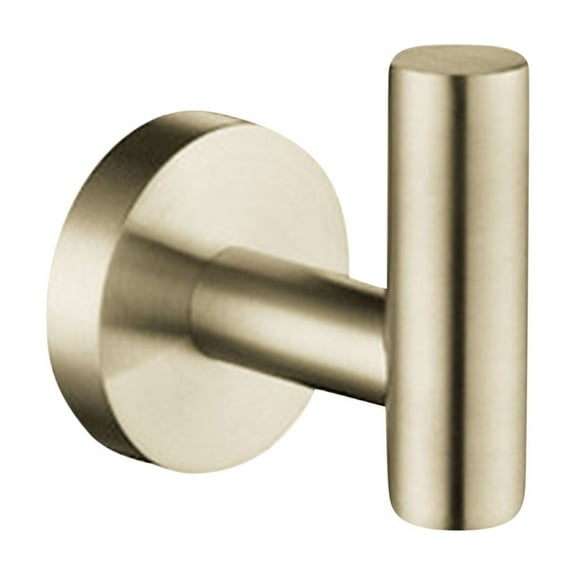 Needhep Stainless Steel Heavy Duty Over Door Hanger Holder Clearance Wreath Hooks, Slat Wall Hooks Pegboard Gridwall Hooks Metal Wall Hooks For Coats, Clearance (Gold)