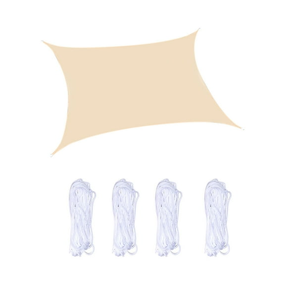 Needhep Stainless Steel Shade Sail for Outdoor Patio Multi-Purpose Shade for Outdoor Patio,Back Yard Shade Canopy,Above Ground Pool Shade for Shade ()