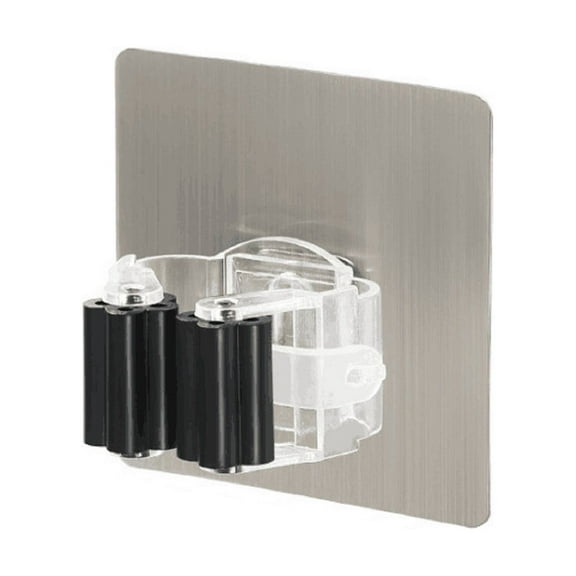 Needhep Sturdy Over The Door Coat Rack Adhesive Hooks For Hanging Heavy Duty Wall Hooks J Shaped Slatwall Hooks Black Portable Metal Coat Hook Rail, For Hat Towel Purse (Black)