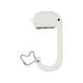 thumbnail image 1 of Needhep No Tools Wall Hooks For Decorations Adhesive Hooks For Hanging Heavy Duty Wall Hooks Heavy Duty Single Double Slatwall Hooks Heavy Duty Stainless Steel Coat Hook, For Easy Use (White), 1 of 2