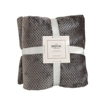 Needhep Ultra-Cool Lightweight Blanket 2024 New Sofa Blanket,Thick Blankets Queen Size,Woven Blanket 2024 New, Queen Fleece Blanket For Bed (B)