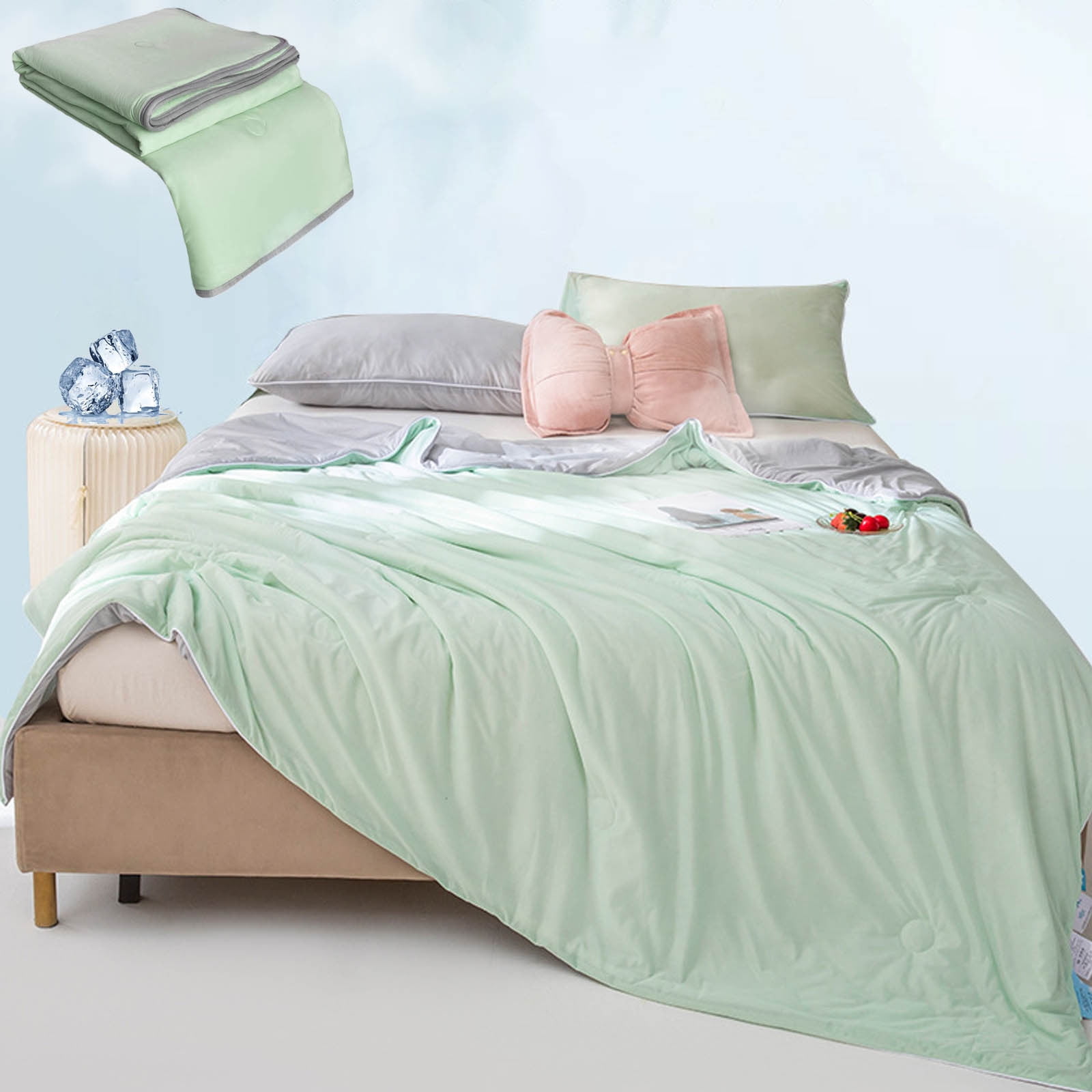 Needhep Utopia Bedding Cotton Waffle Blanket Cotton Blankets Queen Size