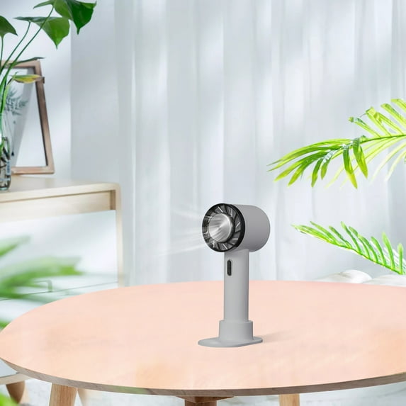 Needhep Utral-Quiet Floor Fan,Portable Cooling Fan, Small Fans For Bedroom Quiet, Small Bladeless Fan, Oscillating Fan for Bedroom (Gray)