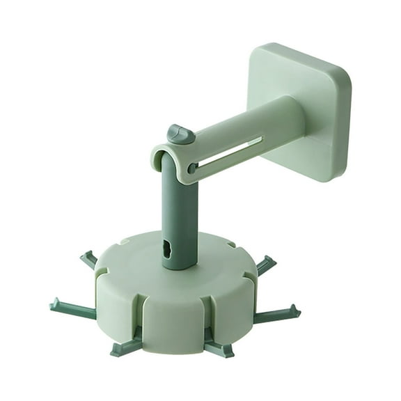 Needhep Wall Mount Towel Hanger Door Hanger Hooks Clear Hooks Waterproof And Oilproof, Panel Hooks Shop Retail Portable Wall Hooks For Hanging, For Towel, Hat, Key, Cup (Green)