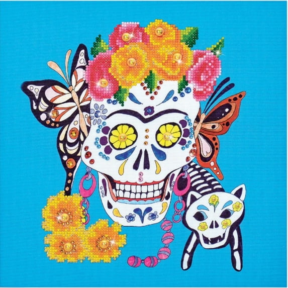 Needle Art World Cat Lady Diamond Dotz