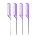 thumbnail image 1 of Metal Needle Tail Comb Hair Brush for Static Control and Heat Styling Supplies, 1 of 7