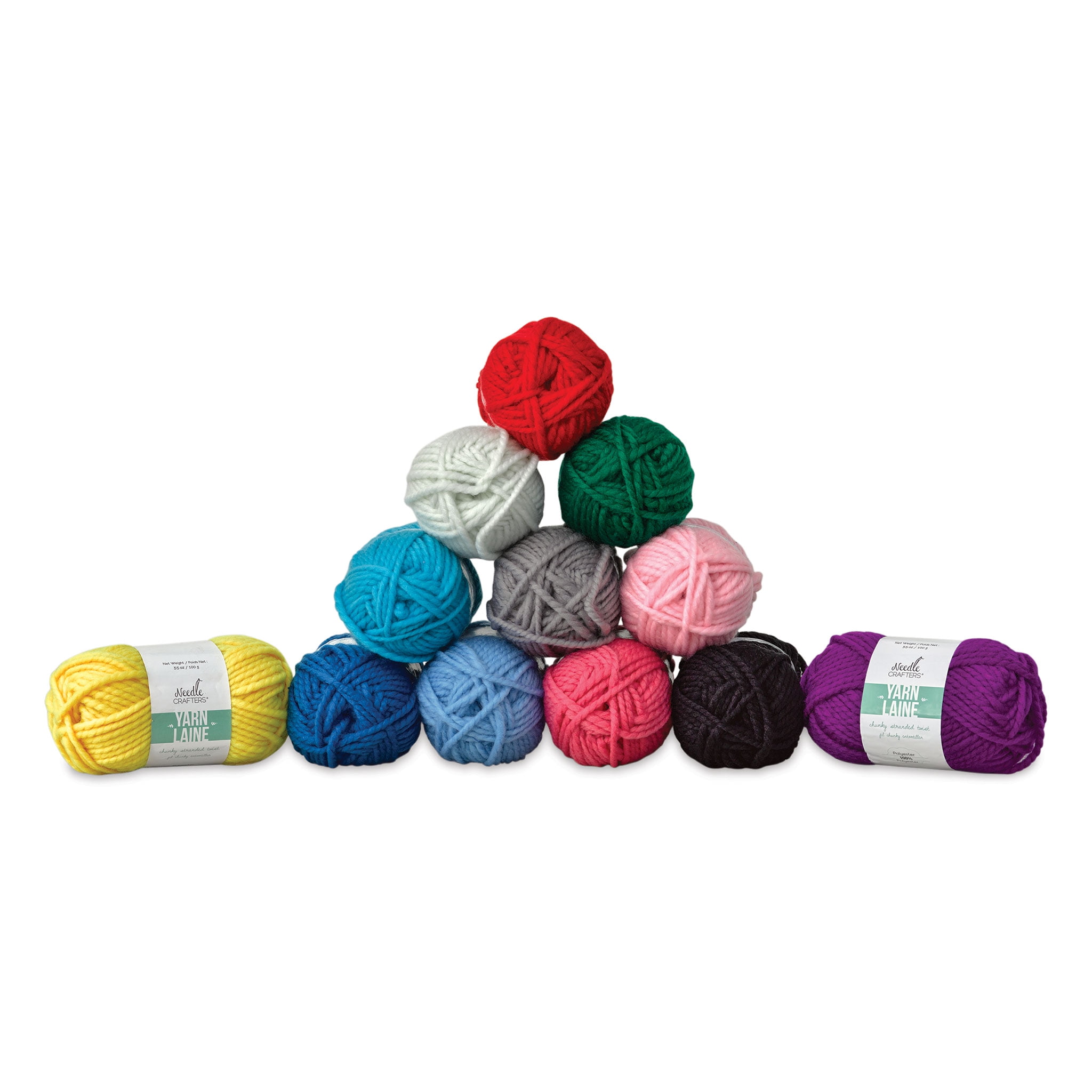 Needle Crafters Chunky Standard Twist Yarn Pink Salmon, 87 yds