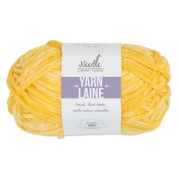 Needle Crafters Twist Duo-Tone Yarn - Sunset, 46 yds