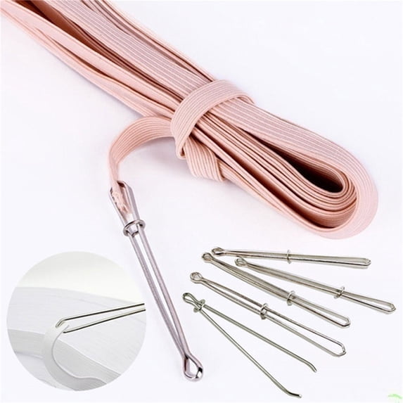 Needle Elastic Band Wearing Threading Device Tool for Wear Rope Threading Needle Sewing Utility Diy Sewing Tool Elastic Clamp, Diy Knitting Diy