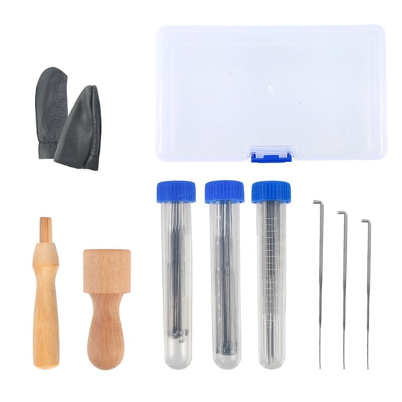 Needle Felt Set Handmade DIY Felting Kits Needle Felt Kits DIY Plush Dolls Set Handcraft Make Tool Needling Felting Kits