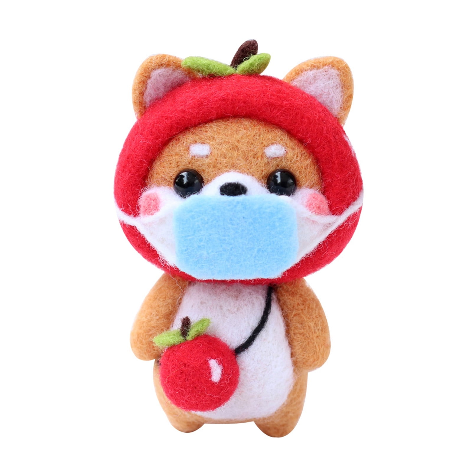 Needle Felting Diy Wool Felt Craft Material Kit - With English ...
