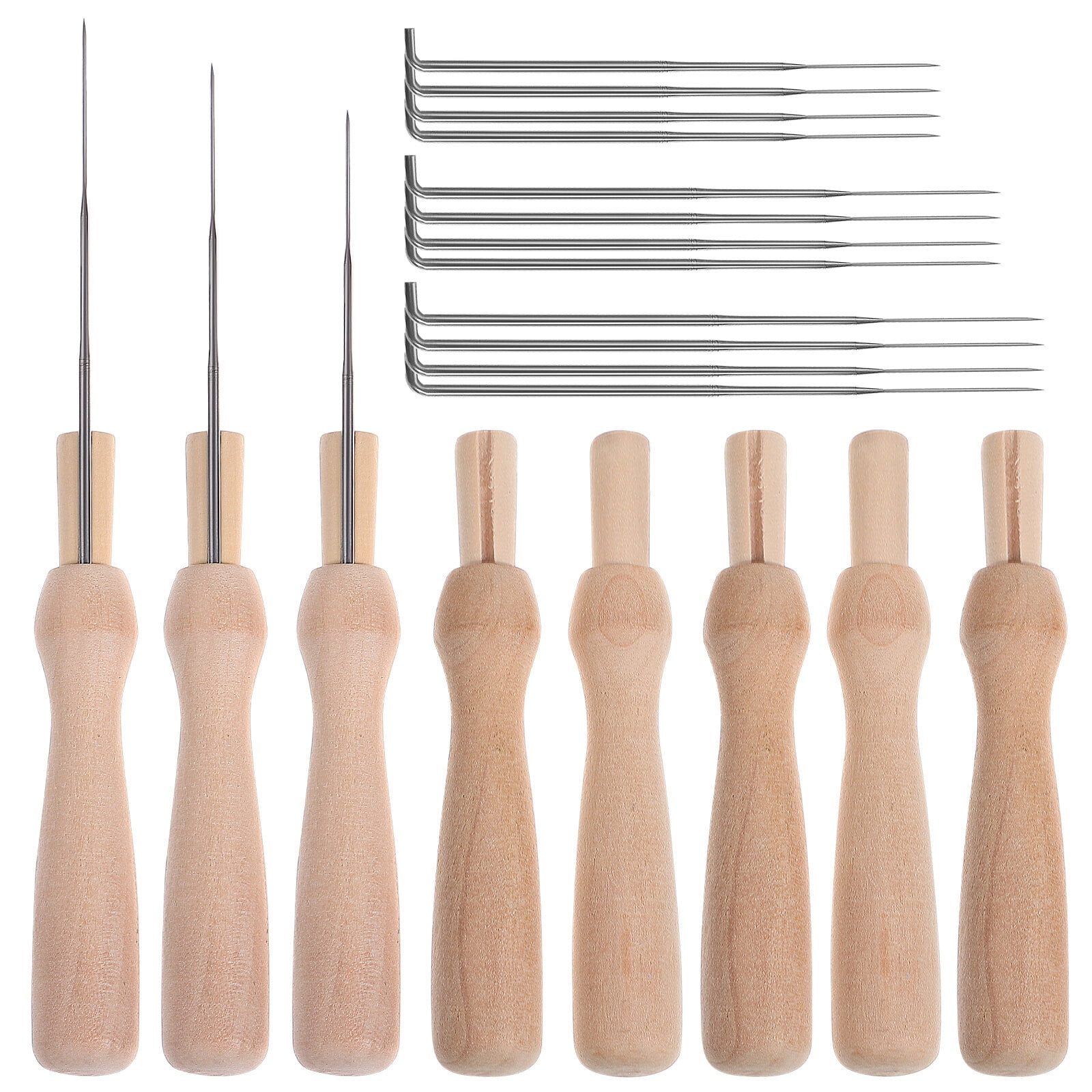 Needle Felting Kit Wool Felting Needles Tools Set Wooden Handle Tools ...