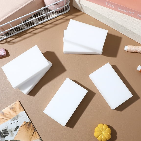 Soimiss Compact Needle Felting Sponges White Sponge Easy to Store 10Pcs