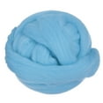 thumbnail image 1 of Needle Felting Wool, 8.5Oz Nature Fibre Wool Yarn Roving for Wet Felting, Handcrafts (Glass Blue), 1 of 6