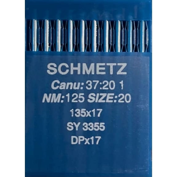 Needle It Up with 30 Needles for Tacsew 111 Sewing Machine - Size 125/20