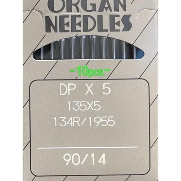Needle It Up with 50 134R / 135x5 / DPx5 Needles for PFAFF Sewing Machine Size - 90/14