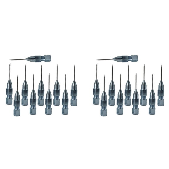 Needle Nose Grease Tool Dispenser Nozzle Adaptor Grease Needle Tip of the Mouth Grease Nozzle Grease Accessories 20Pcs