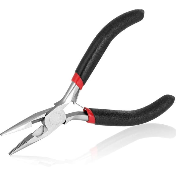 Needle Nose Pliers for Jewelry Making,5 Inch Long Nose Craft Pliers,Needlenose Pliers For Jewelry Making