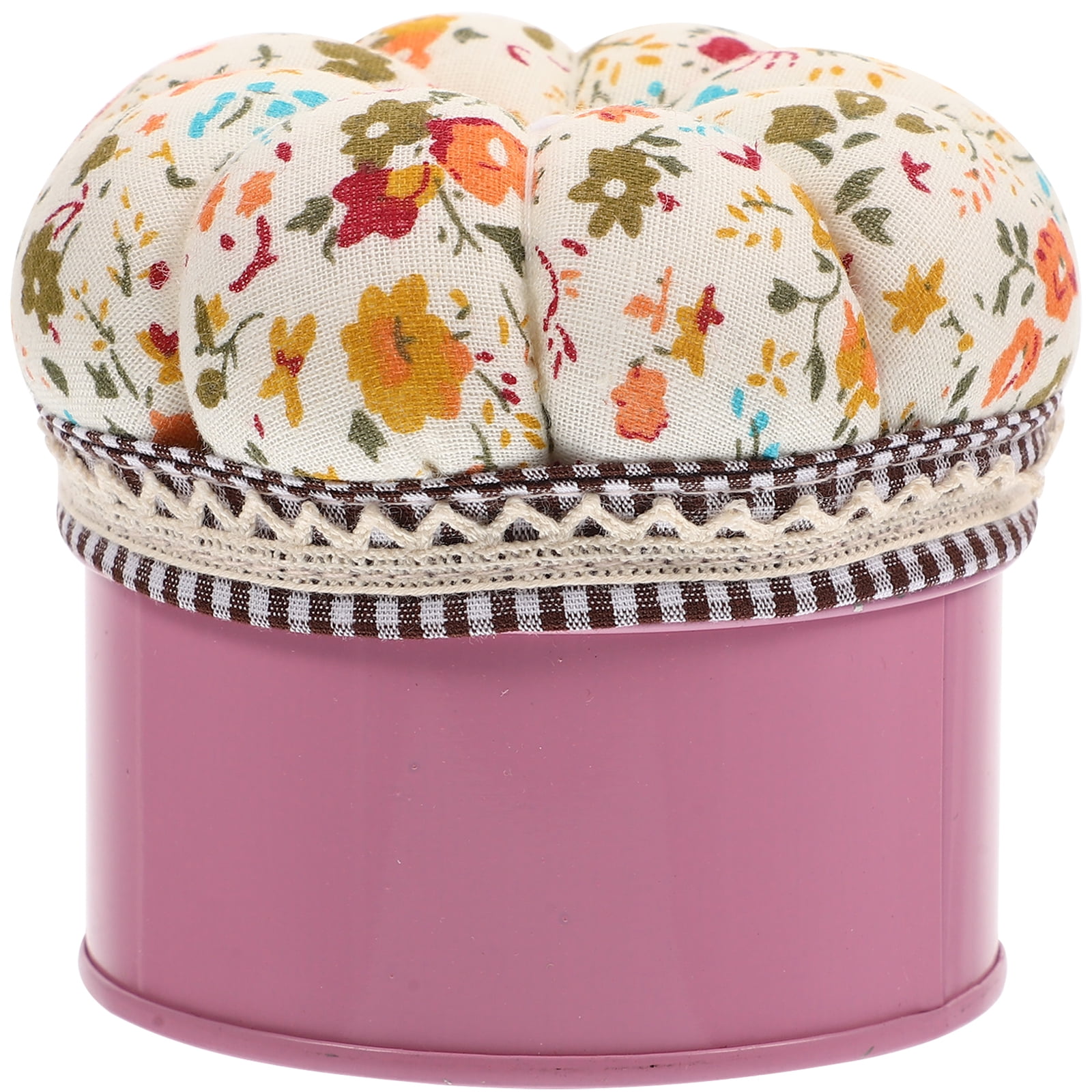 Needle Pad Useful Pin Holder Cushion Glass Head Tool Chest Sewing Needles Toolbox Quilting Work