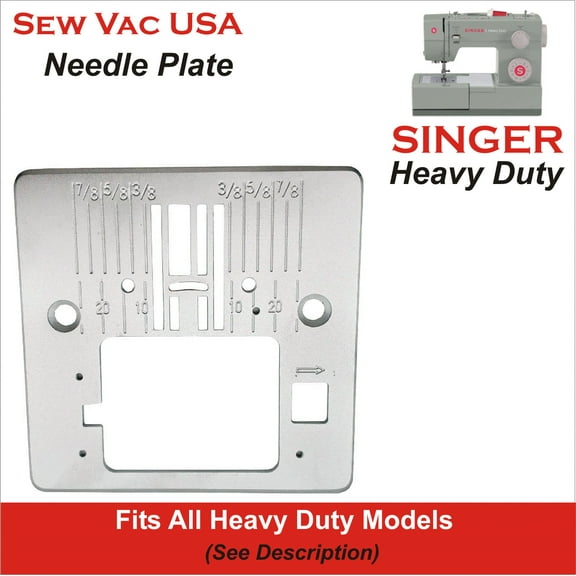 Needle Plate For SINGER Heavy Duty Model 4423