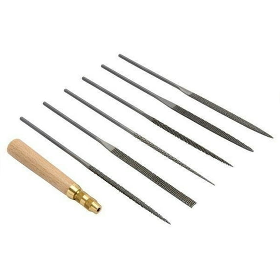 Needle Rasp Set W/ Handle