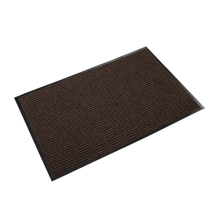 Needle Rib Wipe and Scrape Mat, Polypropylene, 36 x 60, Brown Needle Rib Wipe and Scrape Mat, Polypropylene, 36 x 60, Brown