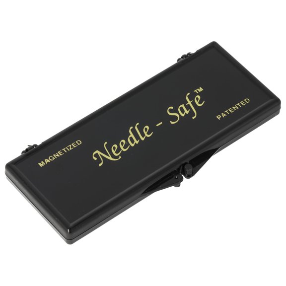 Needle-Safe Magnetized Needle Case, Rectangle 4.5x1.75 Inches, 1 Case